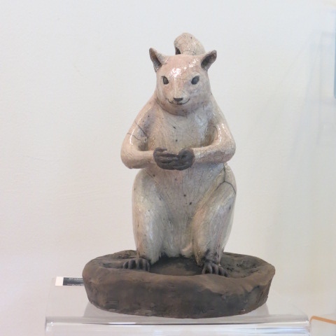 Squirrel with hands